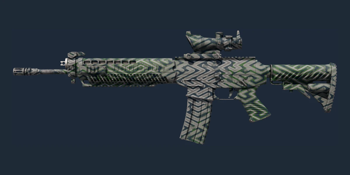 SG 553 | Barricade (Minimal Wear) preview