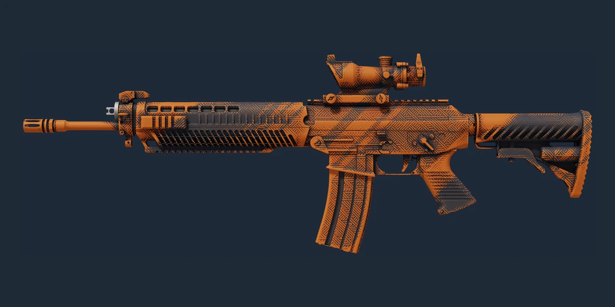 Förhandsvisning av SG 553 | Basket Halftone (Fabriksny)