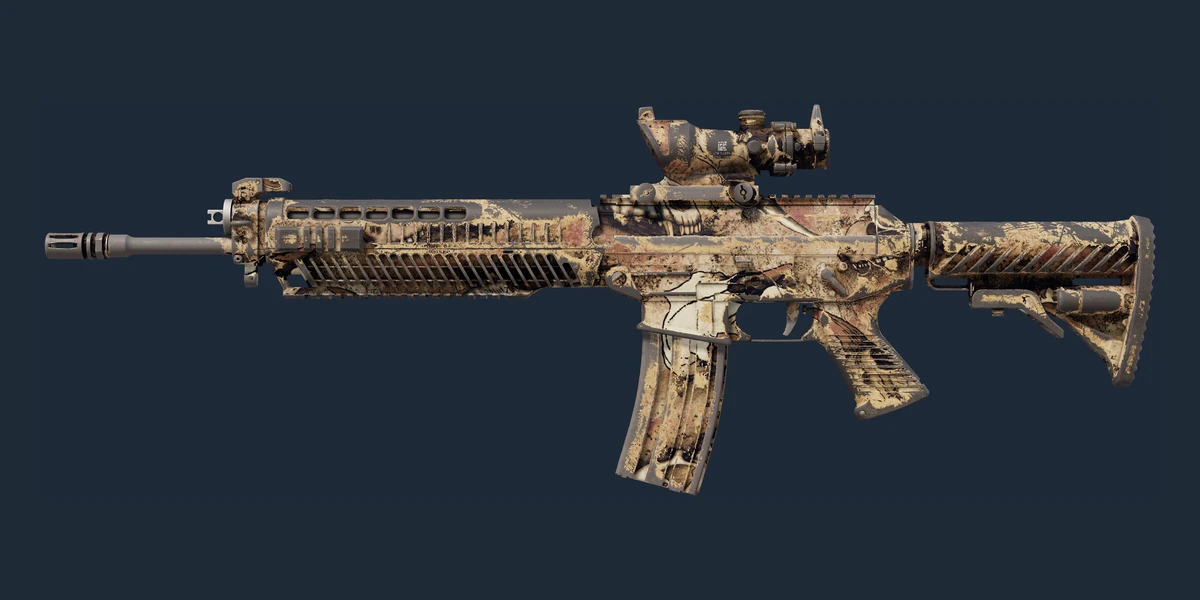 SG 553 | Bleached (Well-Worn) preview