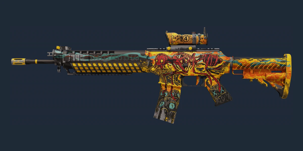 SG 553 | Colony IV (Minimal Wear) preview