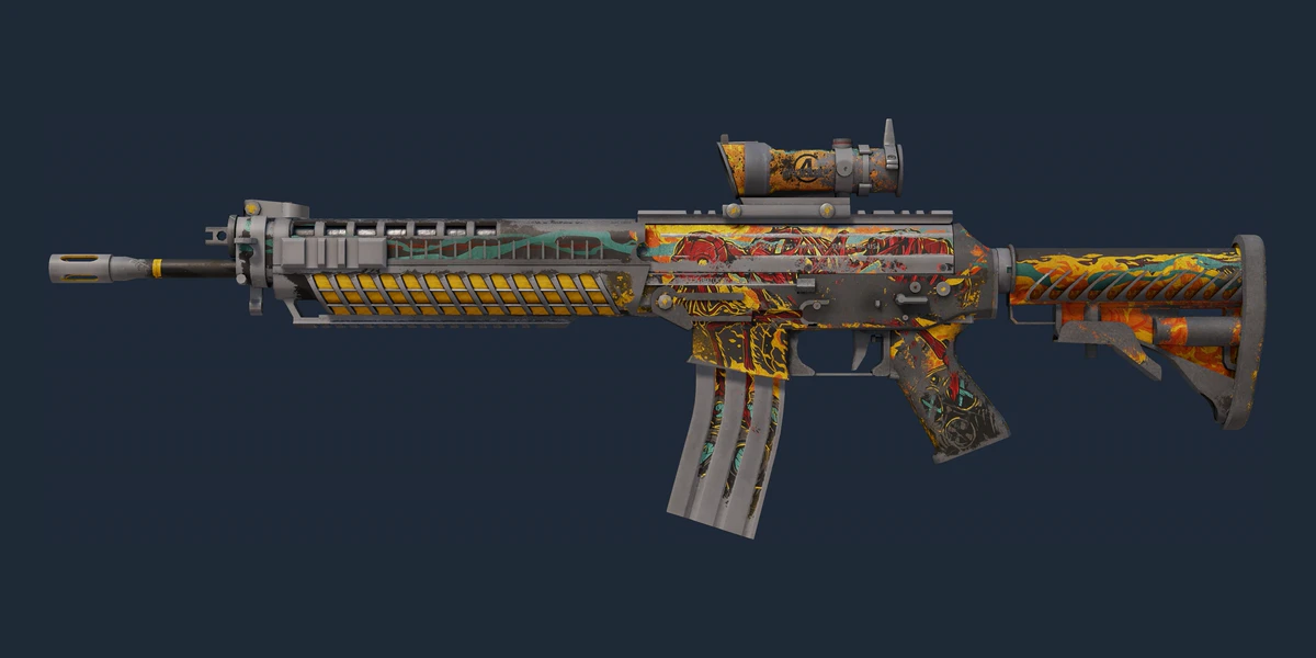 SG 553 | Colony IV (Battle-Scarred) preview