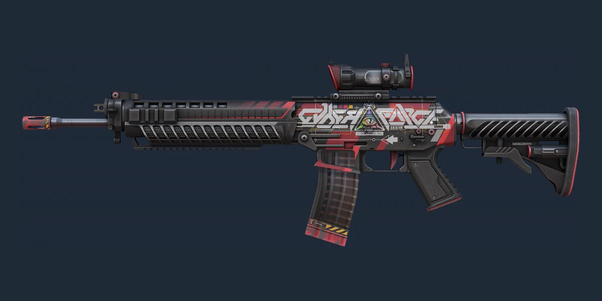 SG 553 | Cyberforce (Minimal Wear) preview