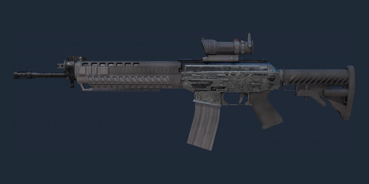 Vorschau von SG 553 | Damaszener Stahl (Fabrikneu)