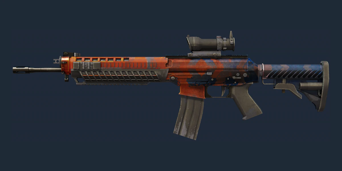 StatTrak™ SG 553 | Danger Close (Field-Tested) preview