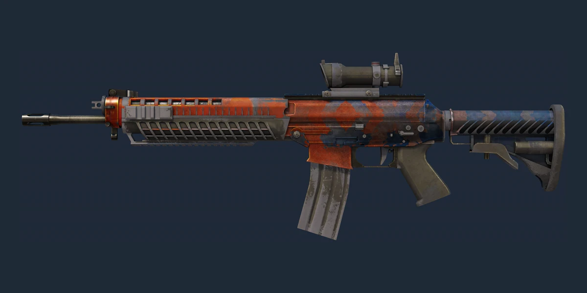 SG 553 | Danger Close (戦いで傷ついた) のプレビュー