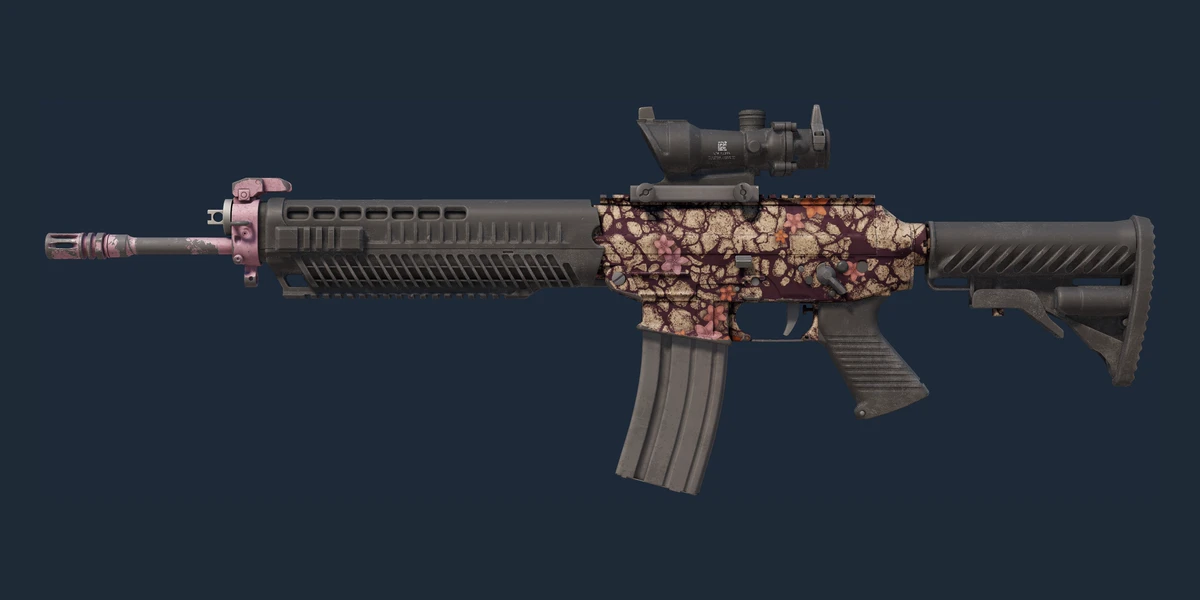Previzualizare SG 553 | Desert Blossom (Uzată)