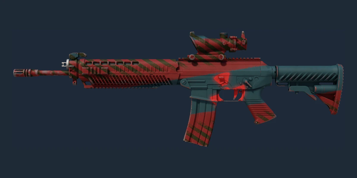 Vista previa de SG 553 | Advertencia de catástrofe (Casi nuevo)