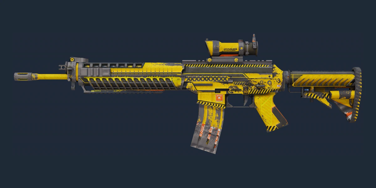 SG 553 | Hazard Pay (Battle-Scarred) preview