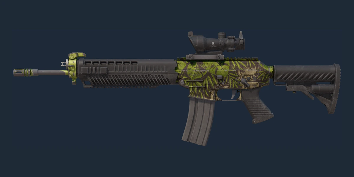SG 553 | Lush Ruins (Battle-Scarred) preview