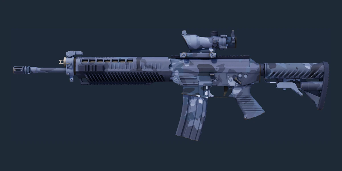 SG 553 | Night Camo (Minimal Wear) preview