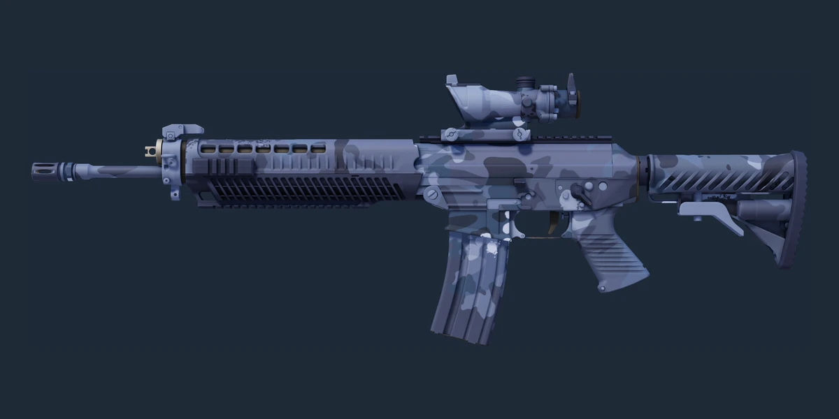 Forhåndsvisning av SG 553 | Night Camo (Fabrikkny)