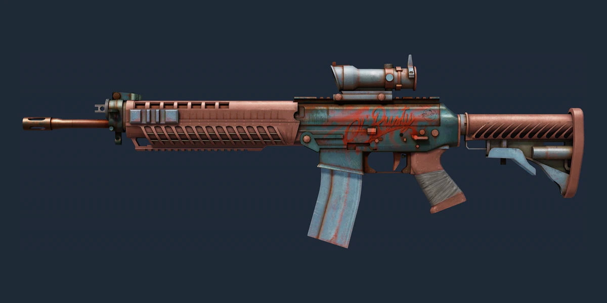 SG 553 | Ol' Rusty (Well-Worn) preview