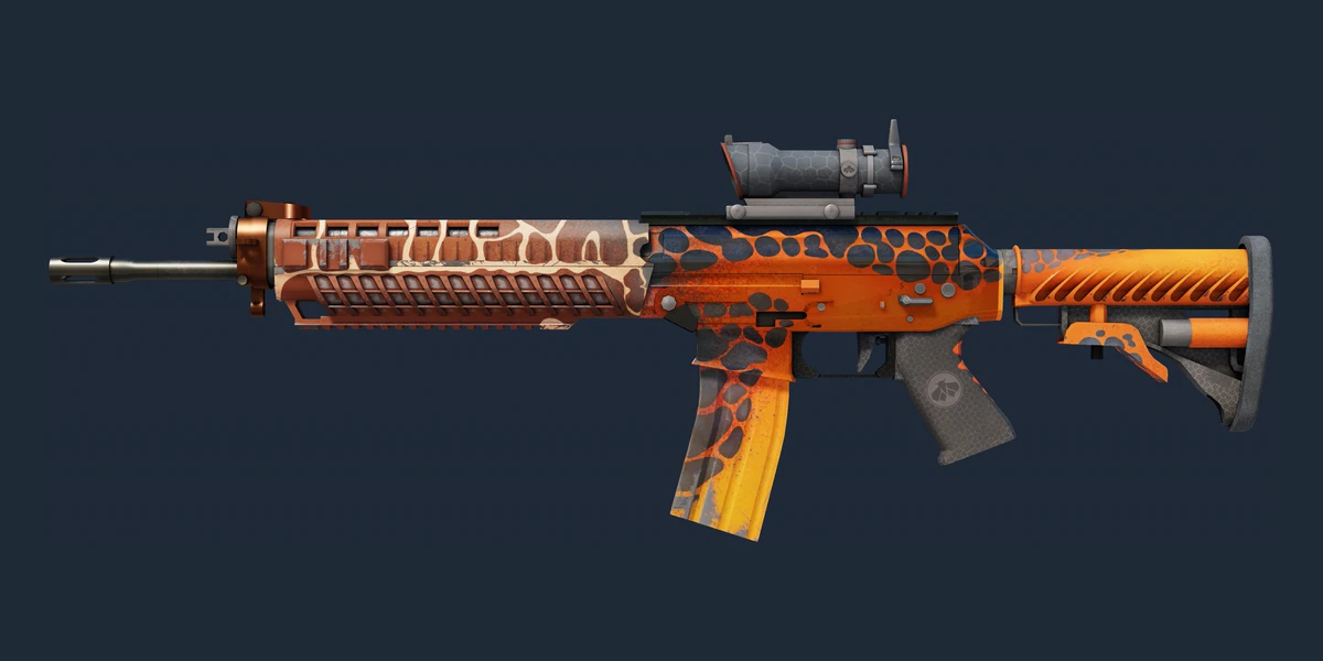 SG 553 | Tiger Moth (Minimal Wear) preview