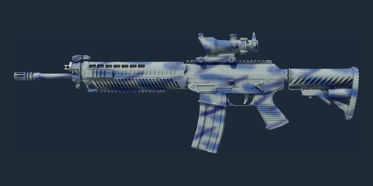 Forhåndsvisning af SG 553 (StatTrak™) | Wave Spray (Fabriksny)