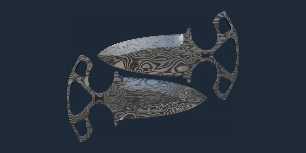 ★ Shadow Daggers | Damascus Steel (Factory New) preview