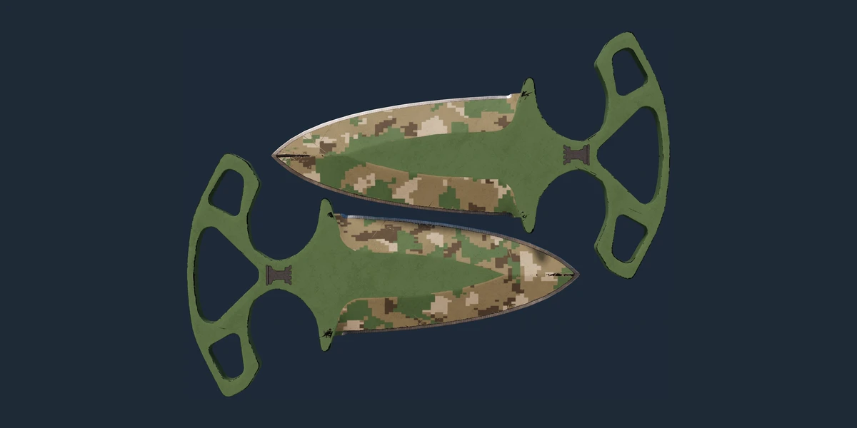 ★ StatTrak™ Shadow Daggers | Forest DDPAT (Field-Tested) preview