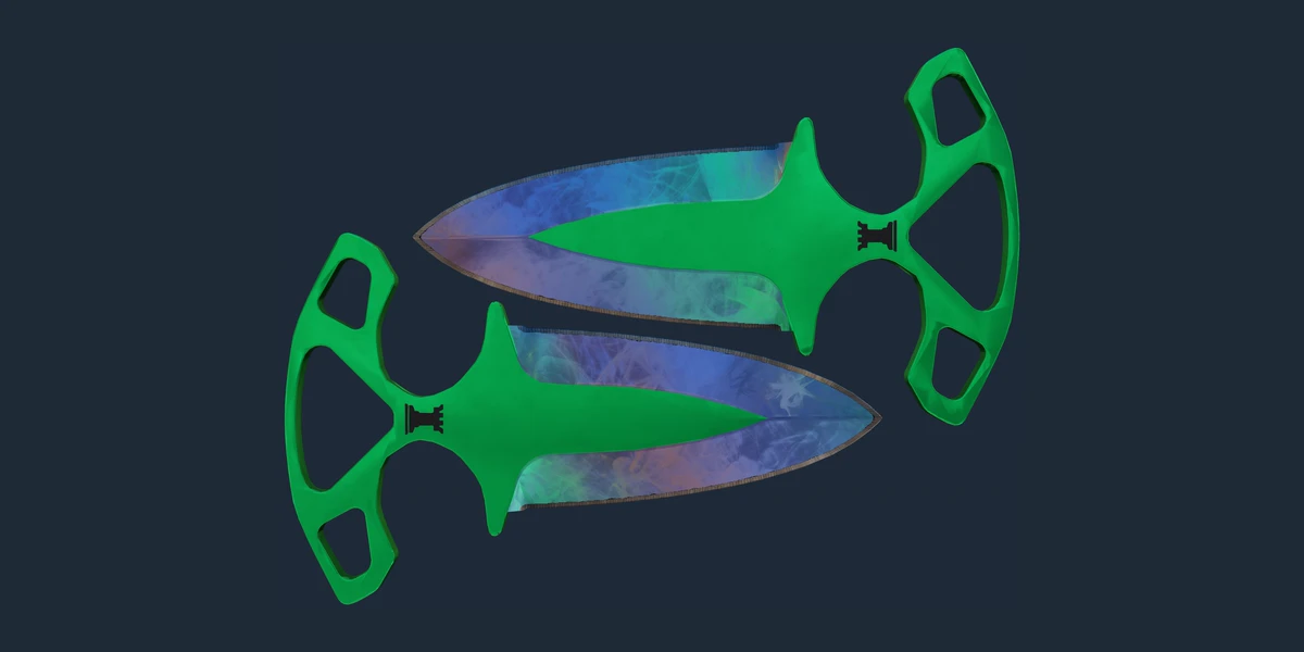 ★ StatTrak™ Shadow Daggers | Gamma Doppler (Factory New) preview