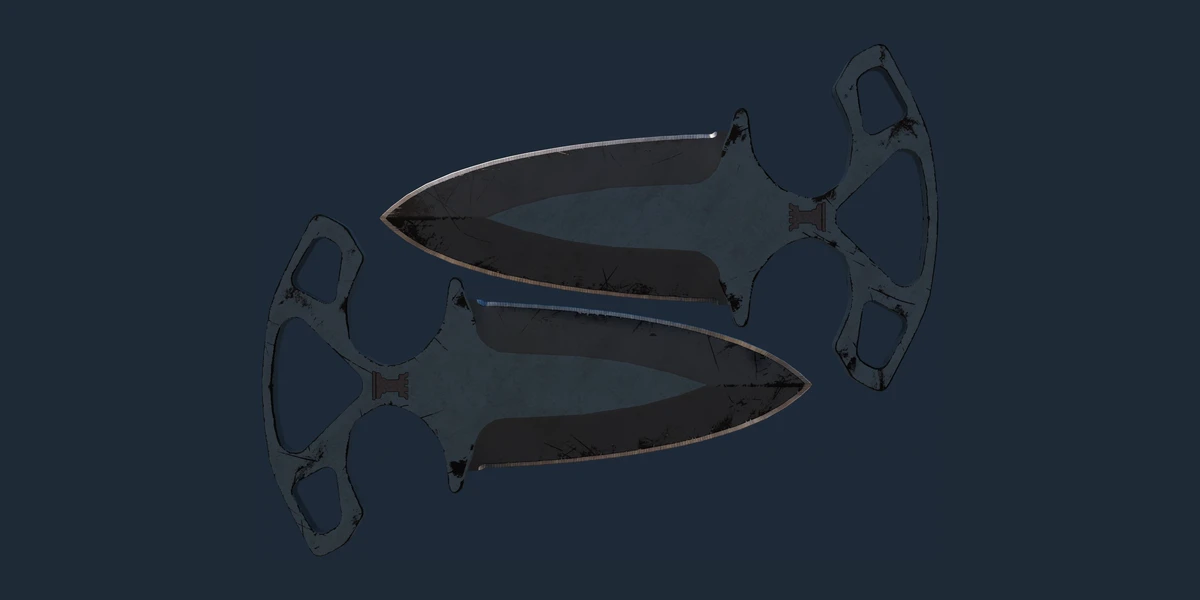 ★ Shadow Daggers | Night (Well-Worn) preview