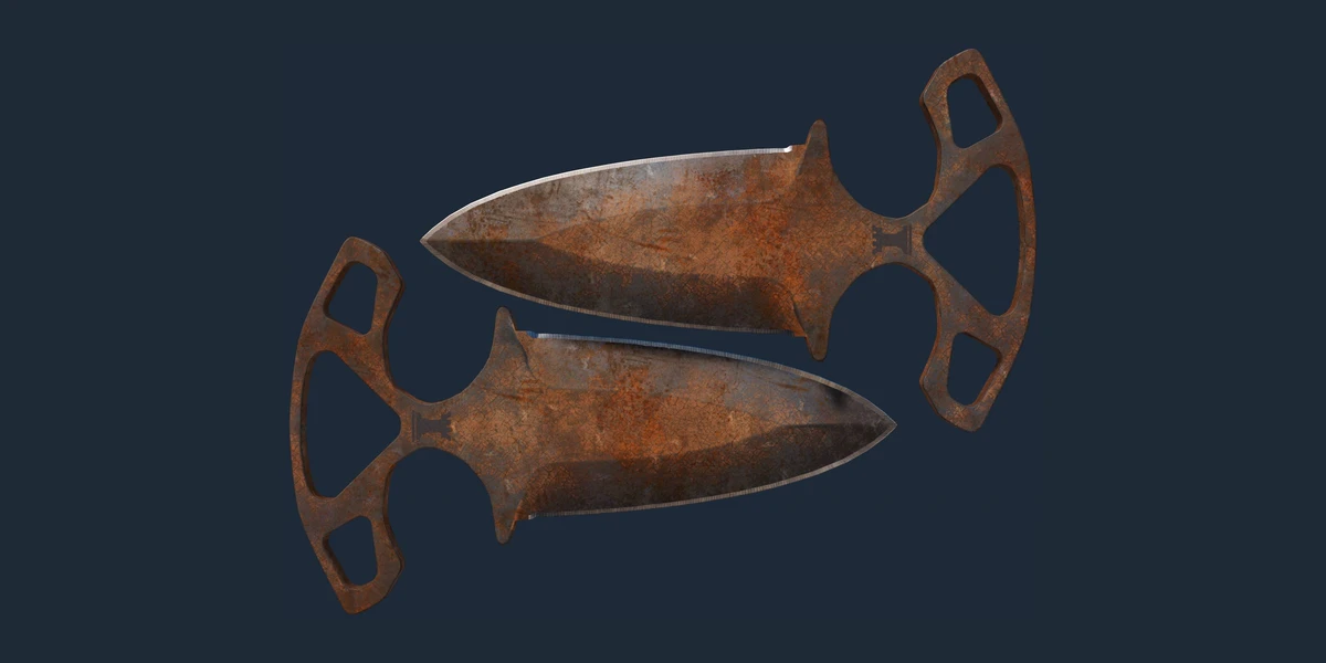 ★ Shadow Daggers | Rust Coat (Battle-Scarred) preview