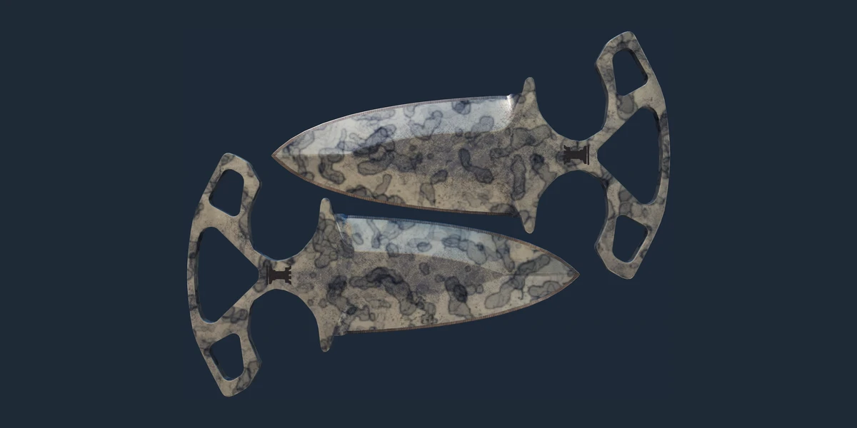 ★ Shadow Daggers | Stained (Well-Worn) preview