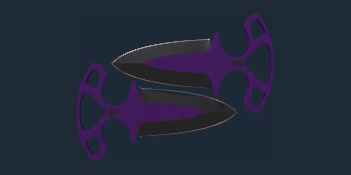 Previzualizare Pumnale Shadow (★) | Ultraviolet (Uzură minimă)