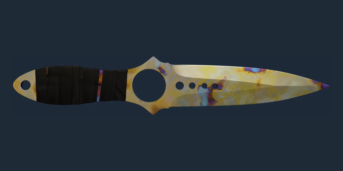 ★ StatTrak™ Skeleton Knife | Case Hardened (Minimal Wear) preview