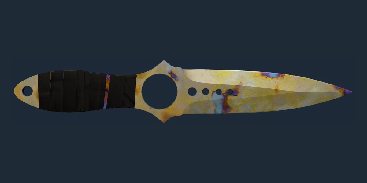 ★ StatTrak™ Skeleton Knife | Case Hardened (Field-Tested) preview
