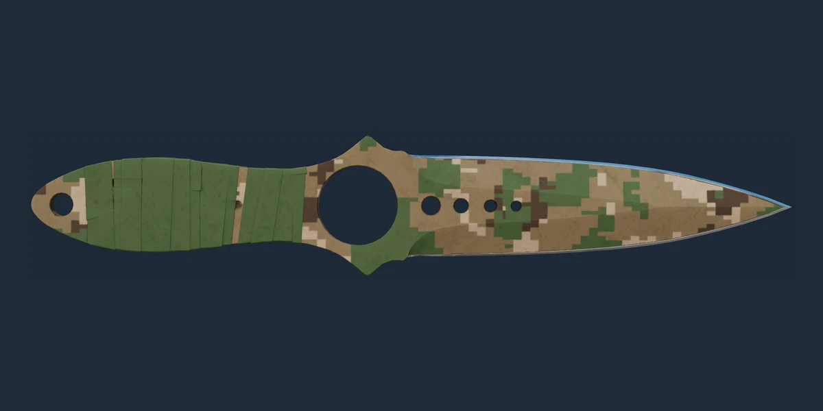 ★ StatTrak™ Skeleton Knife | Forest DDPAT (Field-Tested) preview