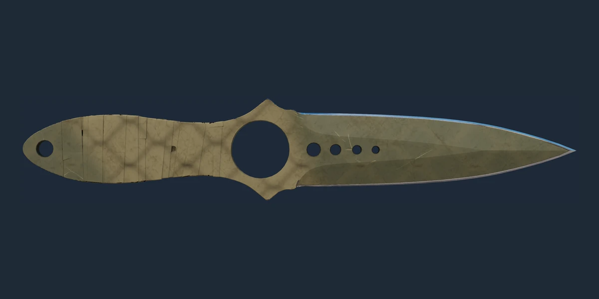 Xem trước Dao Skeleton (★) | Safari Mesh (WW - Khá mòn)