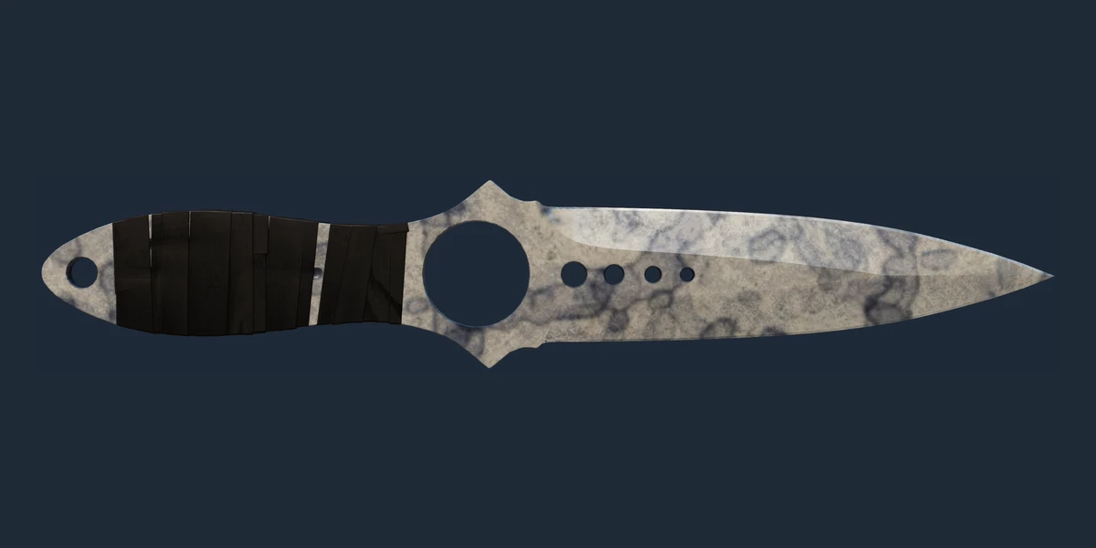 ★ StatTrak™ Skeleton Knife | Stained (Well-Worn) preview