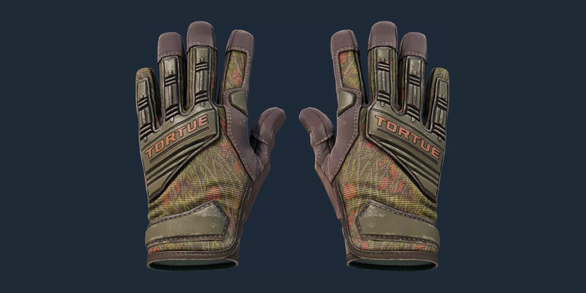★ Specialist Gloves | Buckshot (Well-Worn) preview
