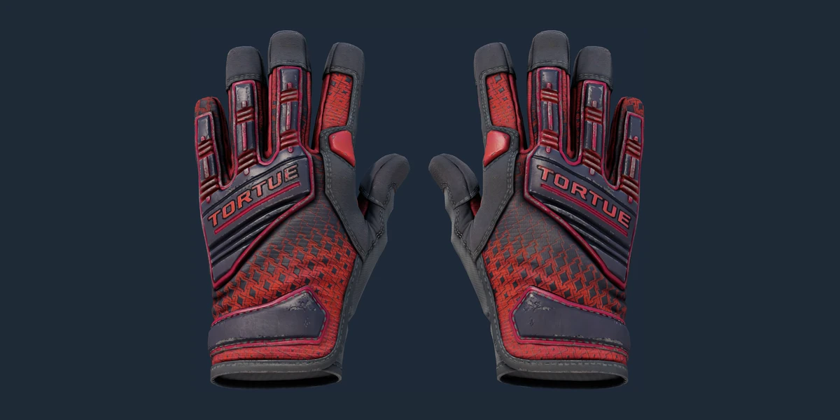 ★ Specialist Gloves | Crimson Kimono (Well-Worn) preview