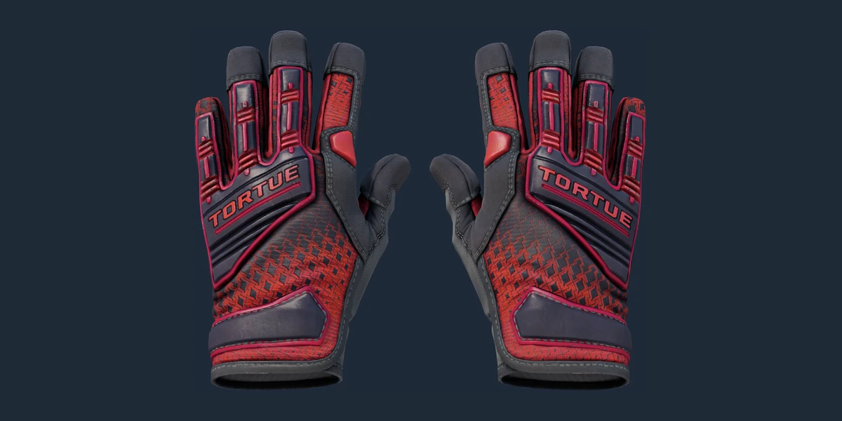★ Specialist Gloves | Crimson Kimono (Minimal Wear) preview