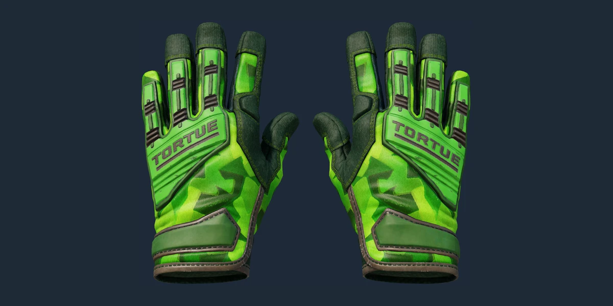 ★ Specialist Gloves | Lime Polycam (Minimal Wear) preview