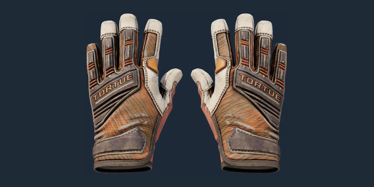 ★ Specialist Gloves | Tiger Strike (Battle-Scarred) preview