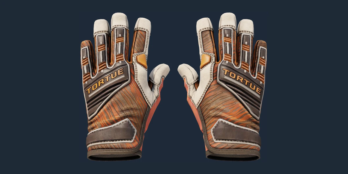 ★ Specialist Gloves | Tiger Strike (Minimal Wear) preview