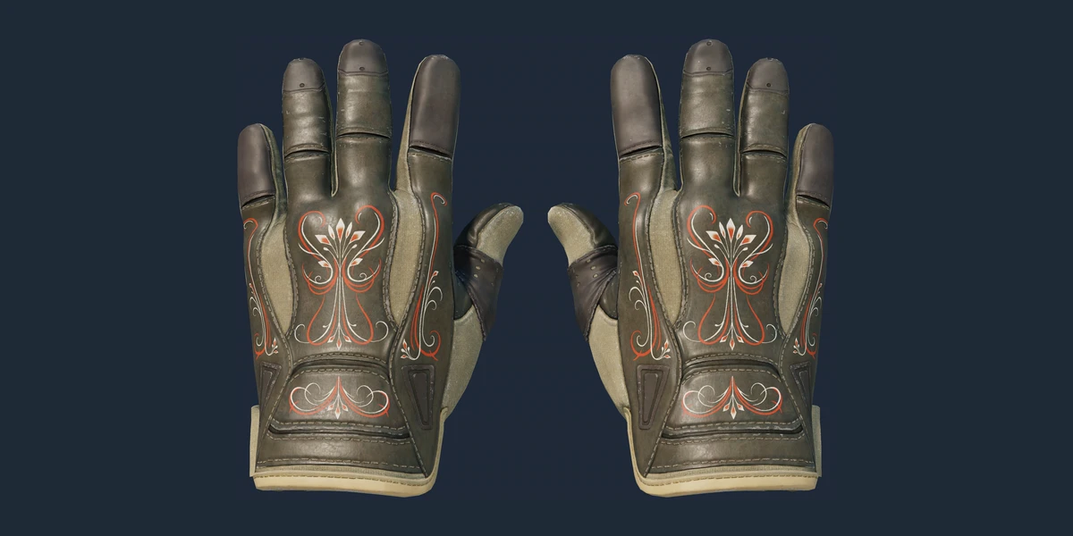 ★ Sport Gloves | Creme Pinstripe (Field-Tested) preview