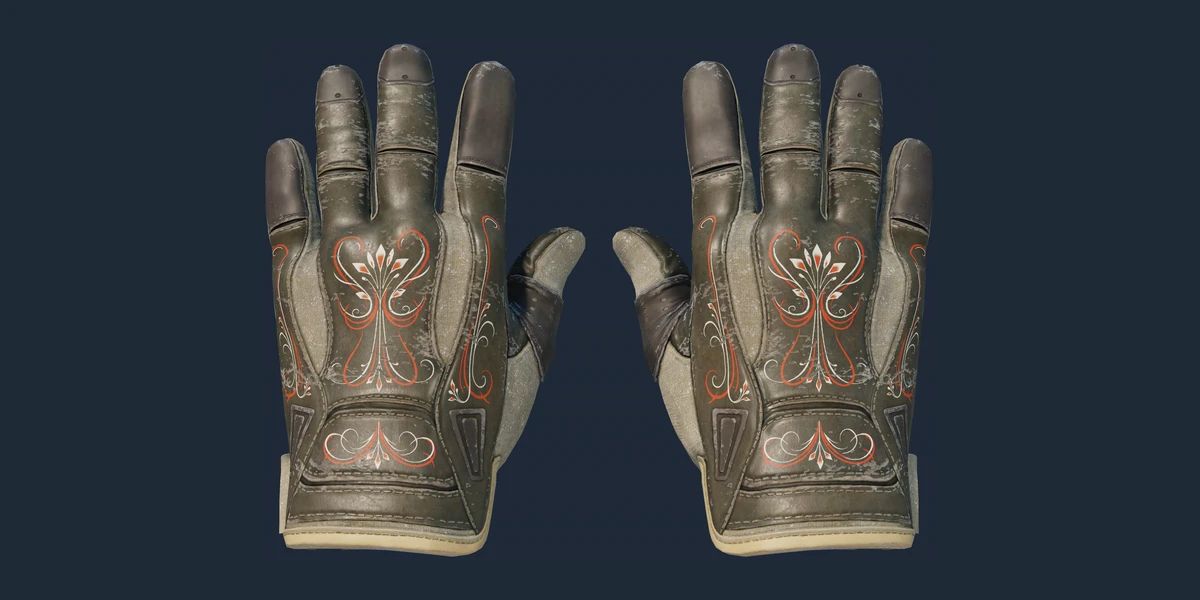 ★ Sport Gloves | Creme Pinstripe (Battle-Scarred) preview