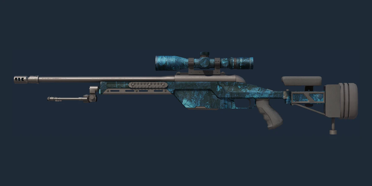 StatTrak™ SSG 08 | Abyss (Well-Worn) preview