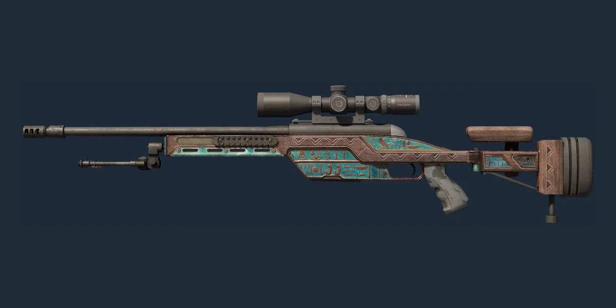 ตัวอย่าง SSG 08 | Azure Glyph (ถลอกปอกเปิกจากการรบ)