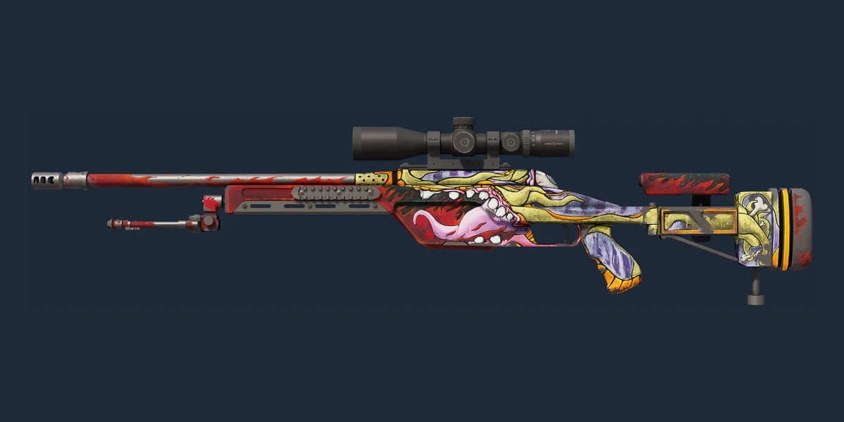 SSG 08 | Bloodshot (Field-Tested) preview