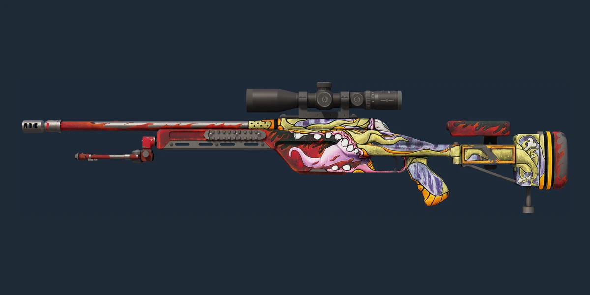 SSG 08 | Bloodshot (Minimal Wear) preview