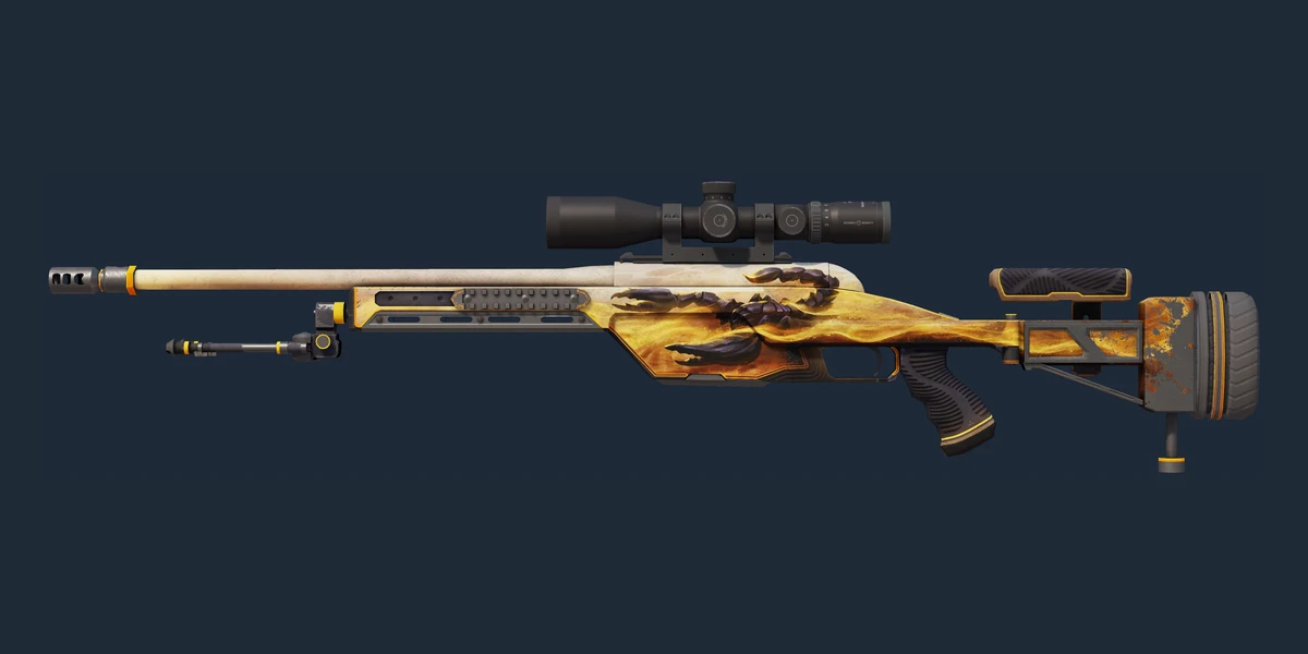 ตัวอย่าง SSG 08 | Death Strike (ถลอกปอกเปิกจากการรบ)