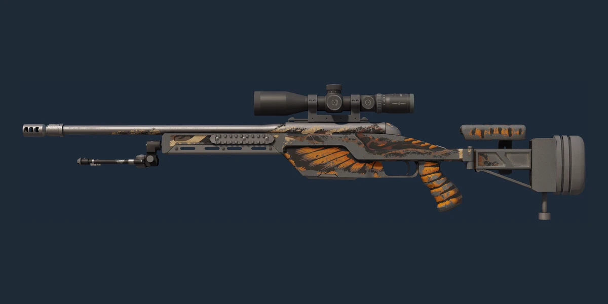 StatTrak™ SSG 08 | Death's Head (Well-Worn) preview