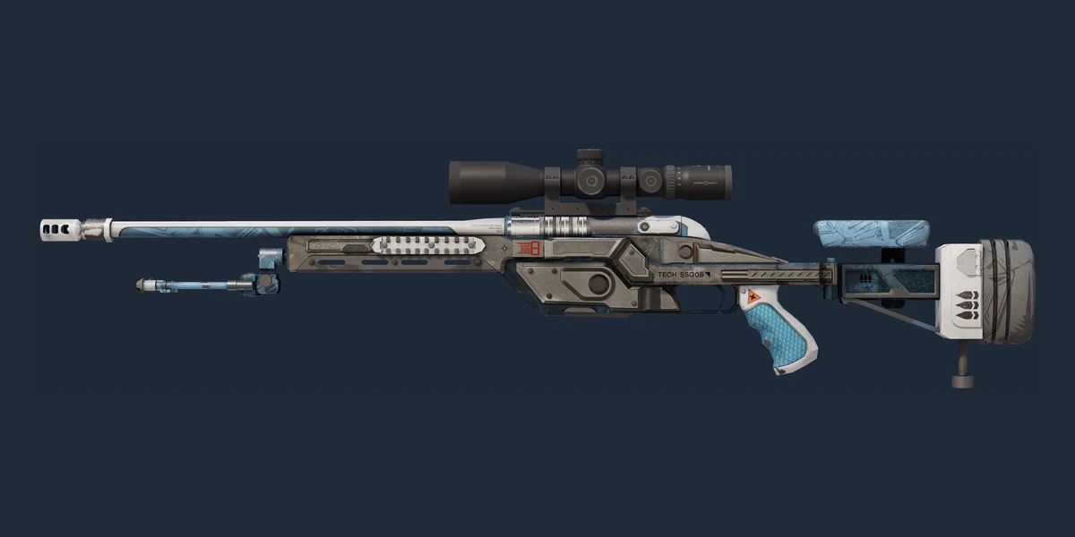 SSG 08 | Ghost Crusader (Well-Worn) preview