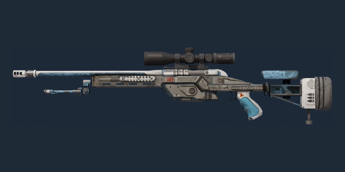Anteprima di SSG 08 | Ghost Crusader (Segnato dalle battaglie)