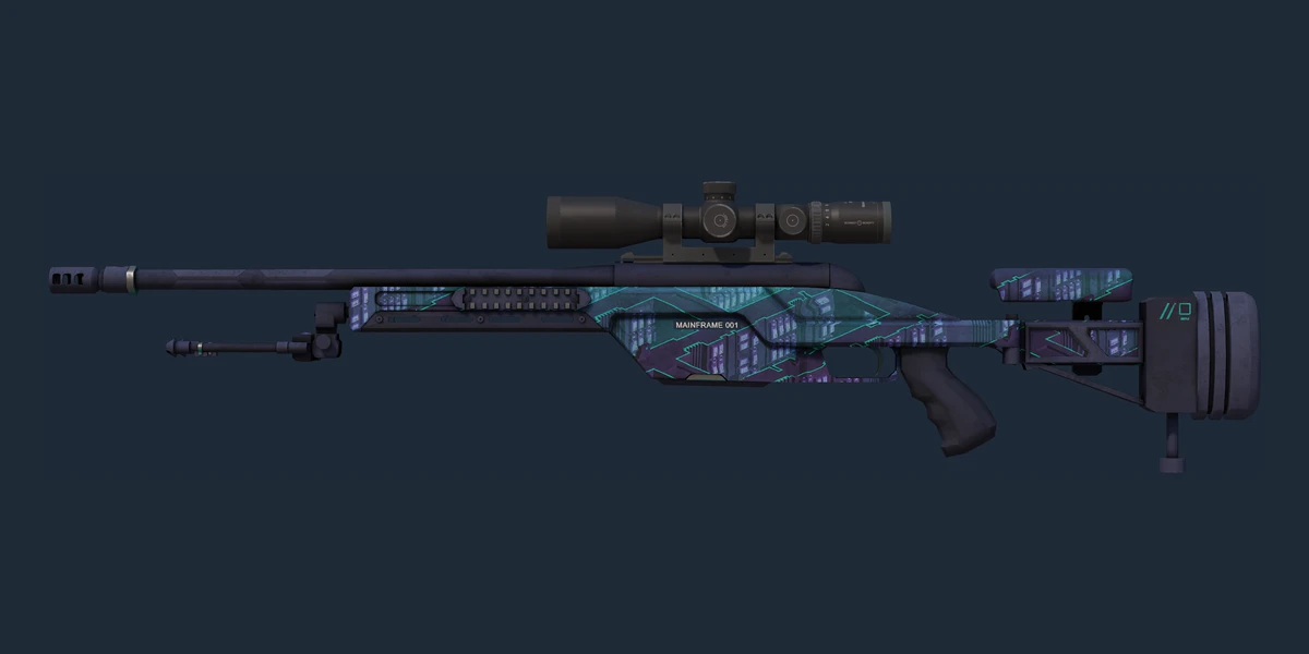 Náhled: SSG 08 | Mainframe 001 (Poničený bojem)