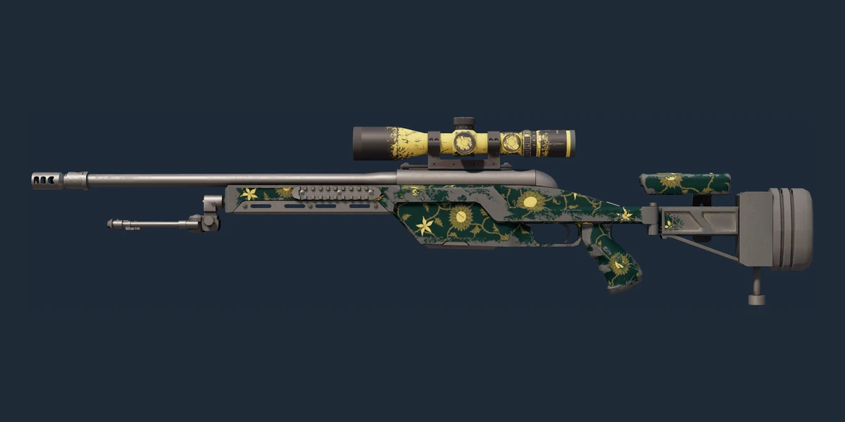 Vista previa de SSG 08 | Calicó marino (Bastante desgastado)