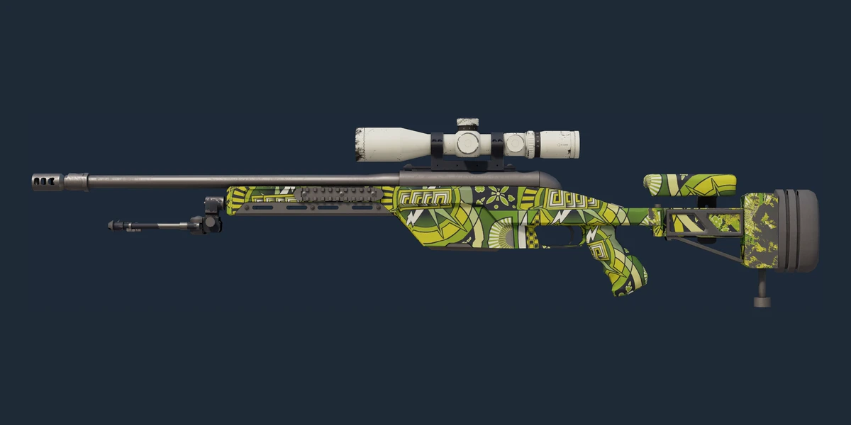SSG 08（纪念品） | 春季方巾 (崭新出厂) 预览
