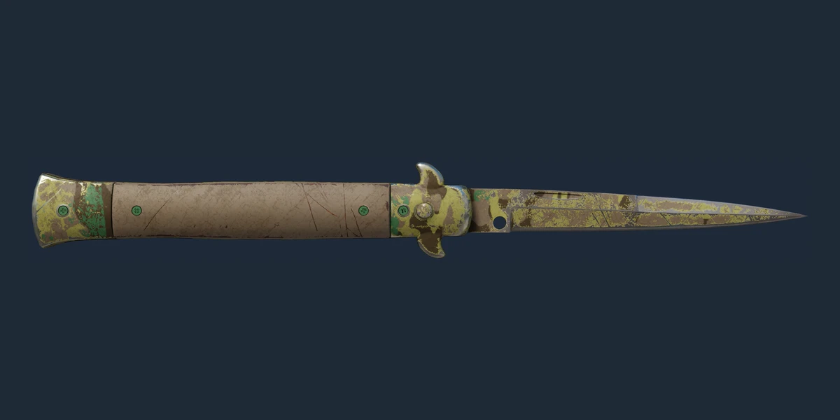 ★ Stiletto Knife | Boreal Forest (Battle-Scarred) preview